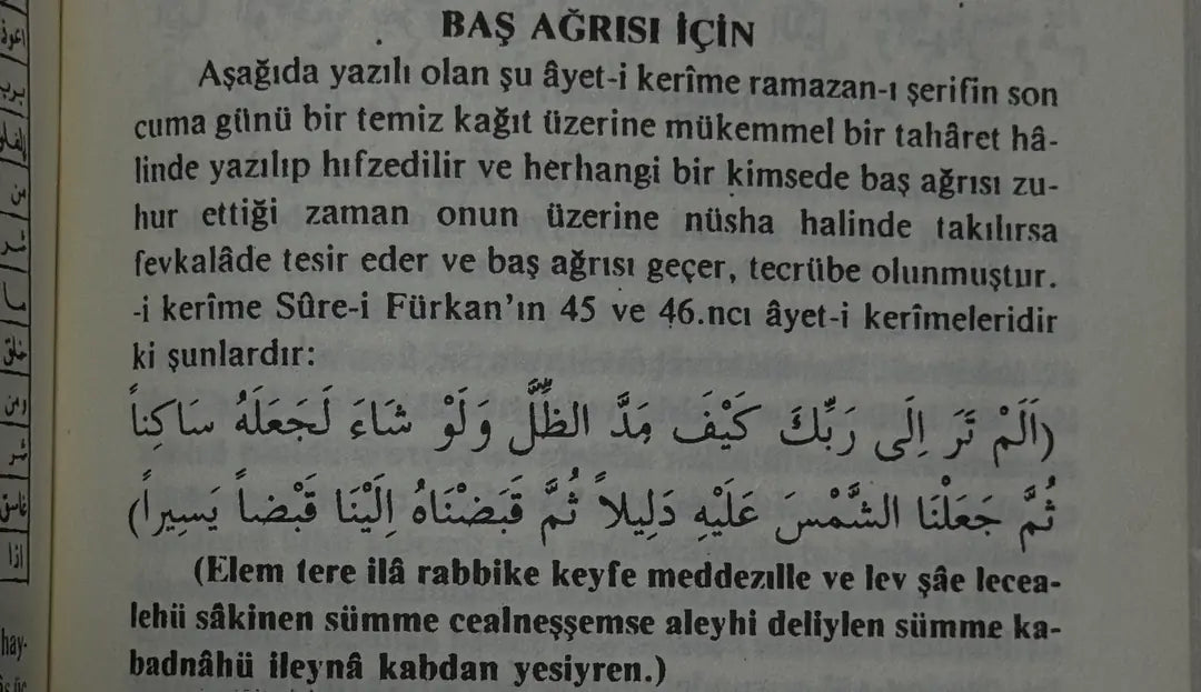 Ramazan Ayının Son Cumasına Özel Baş Ağrısına Çalışma